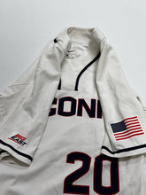 Load image into Gallery viewer, UConn Huskies Game and Practice Used Nike Dri-Fit Baseball Jersey #20 Medium