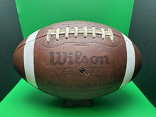 Load image into Gallery viewer, 1984 Michigan Wolverines Game Issued Wilson NFL Leather Football Refurbished