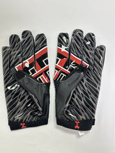 Load image into Gallery viewer, Texas Tech Red Raiders Game Issued Under Armour Team Blur Football Gloves 4XL