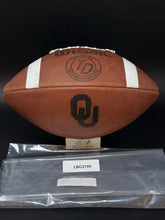 Load image into Gallery viewer, Vintage Oklahoma University Sooners Game Issued Wilson TD Collegiate Football