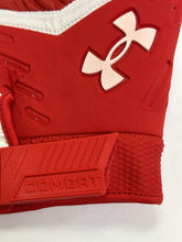Load image into Gallery viewer, Texas Tech Red Raiders Game Issued Under Armour Combat Football Gloves 3XL