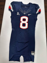 Load image into Gallery viewer, UConn Huskies Game Used / Game Worn Nike Football Jersey #8 Size 36 +4 Length