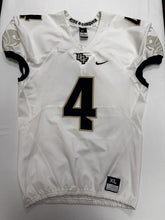 Load image into Gallery viewer, 2019 UCF Knights Game Used / Game Worn White Nike Football Jersey #4 XL