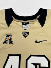 Load image into Gallery viewer, UCF Knights Game Used / Game Worn Gold Color Nike Football Jersey - Size Medium