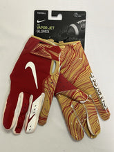 Load image into Gallery viewer, San Francisco 49ers Team Issued dddNike Vapor Jet NFL Football Gloves