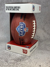 Load image into Gallery viewer, 2024 NFL Draft Edition Authentic Wilson Duke Leather Game Football - Brand New