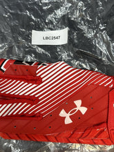 Load image into Gallery viewer, Texas Tech Red Raiders Game Used Under Armour Blur NCAA Football Gloves 2XL
