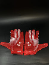 Load image into Gallery viewer, Texas Tech Red Raiders Game Used Under Armour Blur NCAA Football Gloves 4XL