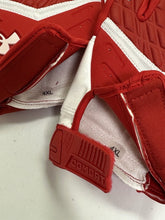 Load image into Gallery viewer, Texas Tech Red Raiders Game Issued Under Armour Combat Football Gloves 3XL