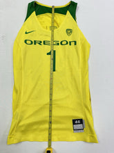 Load image into Gallery viewer, 2015 Oregon Ducks Game Used / Worn Womens NCAA Basketball Jersey - Size 46 #1