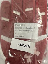 Load image into Gallery viewer, Texas Tech Red Raiders Game Issued Under Armour Combat Football Gloves 3XL