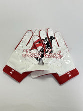 Load image into Gallery viewer, Texas Tech Red Raiders Game Issued Under Armour Combat Football Gloves 3XL