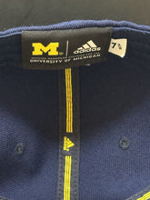 Load image into Gallery viewer, Michigan Wolverines Team Issued Adidas Climalite NCAA College Baseball Hat 7-3/8