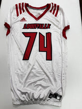 Load image into Gallery viewer, Louisville Cardinals Team Issued Adidas Practice Football Jersey - #74 Large +2