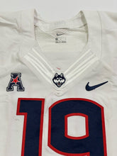 Load image into Gallery viewer, 2018 UConn Huskies Game Used Nike Football Jersey #19 Size 38