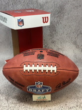 Load image into Gallery viewer, 2024 NFL Draft Edition Authentic Wilson Duke Leather Game Football - Brand New