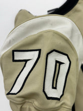 Load image into Gallery viewer, 2014 UCF Knights Game Used / Game Worn Nike Football Gold Color Jersey #70
