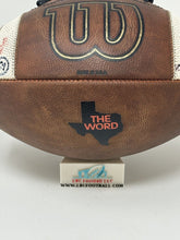 Load image into Gallery viewer, 2023 Incarnate Word Cardinals Game Used Wilson GST NCAA Football