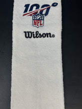 Load image into Gallery viewer, Wilson NFL Football 100yr Edition Game Issued QB Sweat Towel
