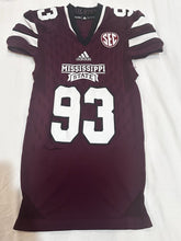Load image into Gallery viewer, 2015 Mississippi State Bulldogs Game Used Game Worn Adidas Large Football Jersey