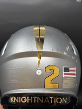 Load image into Gallery viewer, 2018 UCF Knights Game Used / Worn Riddell Speed Football Helmet - Size Large