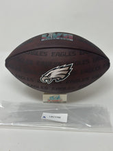 Load image into Gallery viewer, Rare Limited Edition Super Bowl LVII Philidelphia Eagles Log NFL Football Wilson