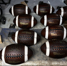 Load image into Gallery viewer, Junior / Youth Latex Football Bladder + Black Tacky Diamond Lace Repair Kit