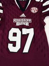 Load image into Gallery viewer, 2015 Mississippi State Bulldogs Game Used / Worn Adidas XL Football Jersey