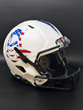 Load image into Gallery viewer, 2019 UCF Knights AIR FORCE Edition Game Used Riddell SpeedFlex Football Helmet