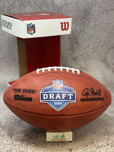 Load image into Gallery viewer, 2024 NFL Draft Edition Authentic Wilson Duke Leather Game Football - Brand New