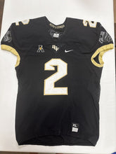 Load image into Gallery viewer, UCF Knights Game Used Game Worn Nike Football Jersey #2 Size XL