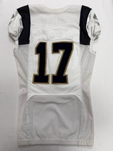 Load image into Gallery viewer, 2021 Navy Midshipmen Game Used Under Armour Football Jersey #17
