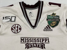 Load image into Gallery viewer, 2019 Mississippi State Bulldogs Music City Bowl Game Used Football Jersey