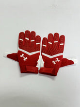 Load image into Gallery viewer, Texas Tech Red Raiders Game Issued Under Armour Combat Football Gloves 3XL