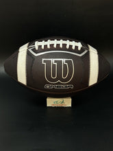 Load image into Gallery viewer, White Tacky Diamond Pattern Football Lace Repair Kit - Similar to Wilson GST Style Tacky Pebble Lacing Repair Kit