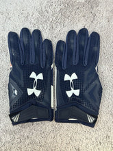 Load image into Gallery viewer, Rare Auburn Tigers Sweet Home Auburn Under Armour Swarm Football Gloves MEDIUM