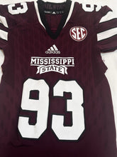 Load image into Gallery viewer, 2015 Mississippi State Bulldogs Game Used Game Worn Adidas Large Football Jersey