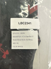 Load image into Gallery viewer, Texas Tech Red Raiders Game Issued Under Armour Team Blur LE Football Gloves 5XL