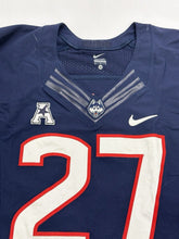 Load image into Gallery viewer, 2017 UConn Huskies Game Used Nike Football Jersey #27 Size 38 +4 Length