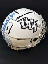 Load image into Gallery viewer, 2023 UCF Knights Citronaut Space Game Helmet Game Used Schutt F7 - Size L