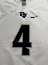 Load image into Gallery viewer, 2019 UCF Knights Game Used / Game Worn White Nike Football Jersey #4 XL