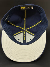 Load image into Gallery viewer, Michigan Wolverines Team Issued Adidas Climalite NCAA College Baseball Hat 7-3/8