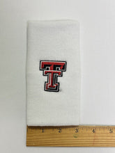 Load image into Gallery viewer, Texas Tech Red Raiders Under Armour Wristband Pair Unisex White