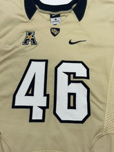 Load image into Gallery viewer, UCF Knights Game Used / Game Worn Gold Color Nike Football Jersey - Size Medium