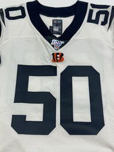 Load image into Gallery viewer, 2019 Cincinnati Bengals Game Issued Jordan Evans LONDON GAMES Football Jersey