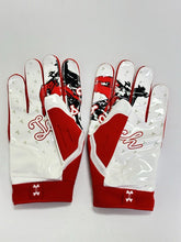 Load image into Gallery viewer, Texas Tech Red Raiders Game Issued Under Armour Combat Football Gloves 3XL