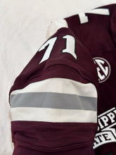 Load image into Gallery viewer, 2015 Mississippi State Bulldogs Game Used / Worn Adidas XL Football Jersey MSU