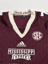 Load image into Gallery viewer, 2021 Mississippi State Bulldogs Game Used / Worn Adidas XL Football Jersey 2XL