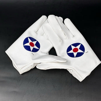 2023 Air Force Falcons Game Issued Doolittle Nike Vapor Jet 7.0 Football Gloves