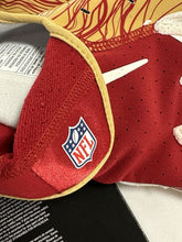 Load image into Gallery viewer, San Francisco 49ers Team Issued dddNike Vapor Jet NFL Football Gloves